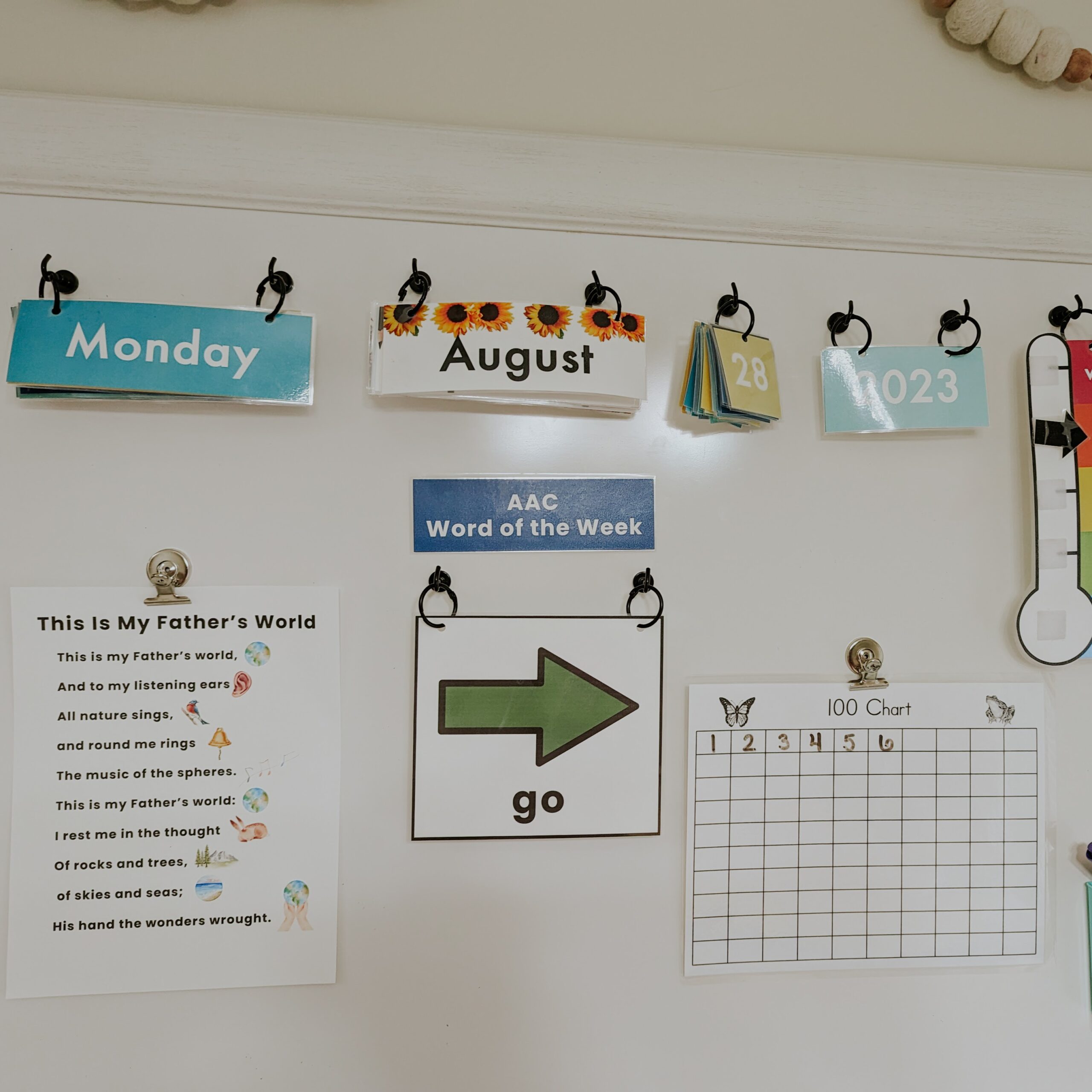 Calendar & Weather Routine Visuals